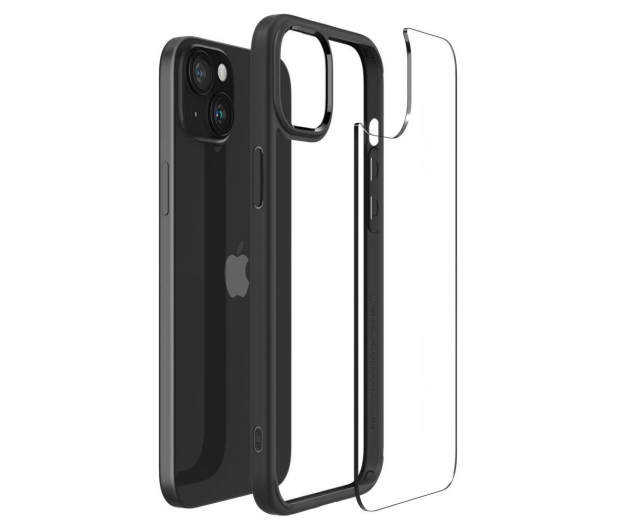 Spigen Ultra Hybrid do iPhone 15 matte black - 1178907 - zdjęcie 3